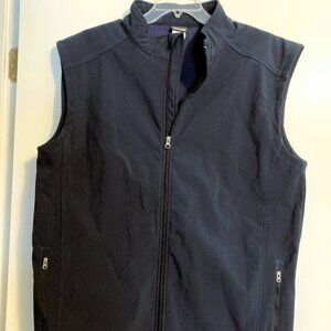 Men's XL Authentic brand Navy Zip-up Vest